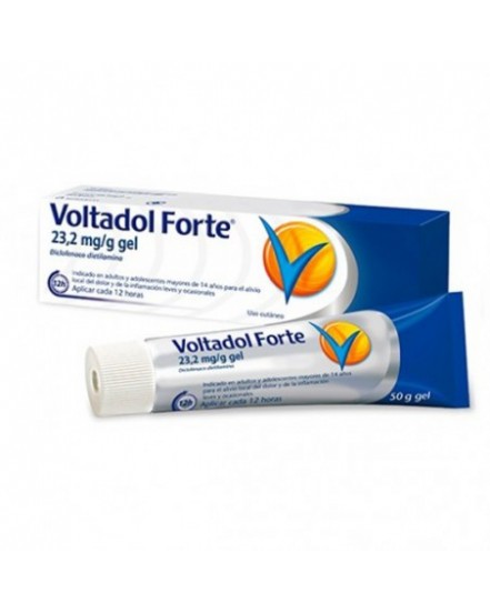 VOLTADOL FORTE 20 MG/G GEL TOPICO 50 G - Farmacia Ortopedia Escolano