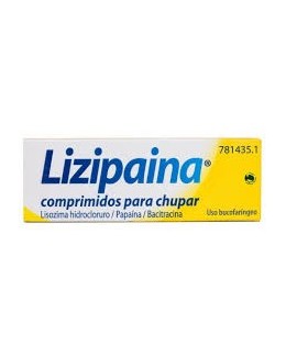 LIZIPAINA 20 COMPRIMIDOS PARA CHUPAR