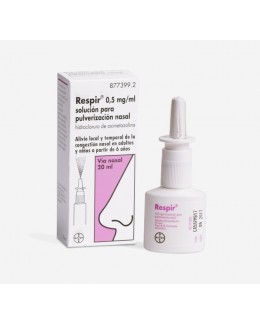 RESPIR 0.5 mg/ml pulverizacion nasal.